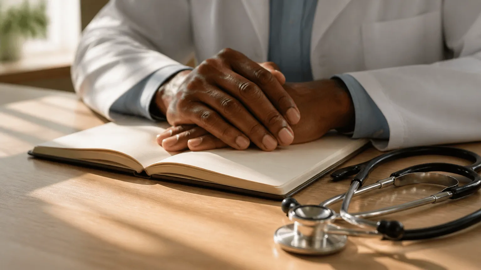 Consulta clínica e avaliação médica para diagnóstico seguro de hipocondria e ansiedade.